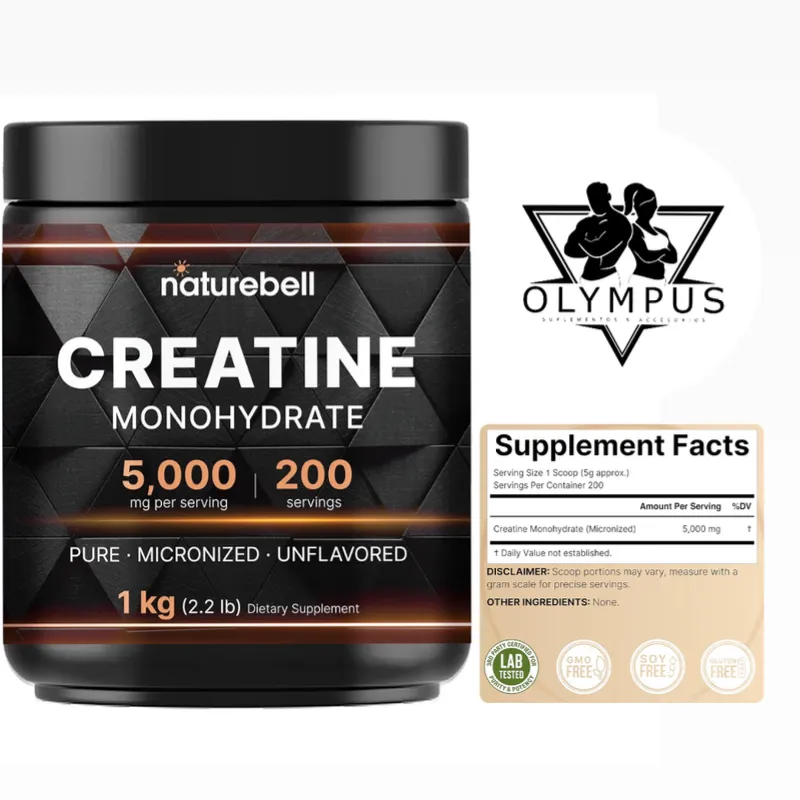 Creatina Monohidratada y micronizada Naturebell