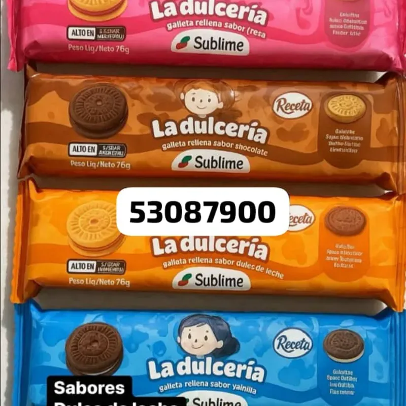 10 Galletas con Crema