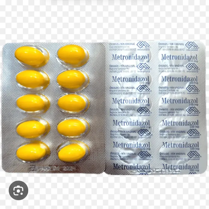 Metronidazol en ovulos