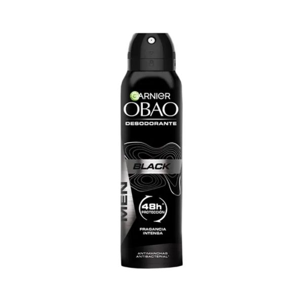 Desodorante Garnier Obao BLACK en aerosol