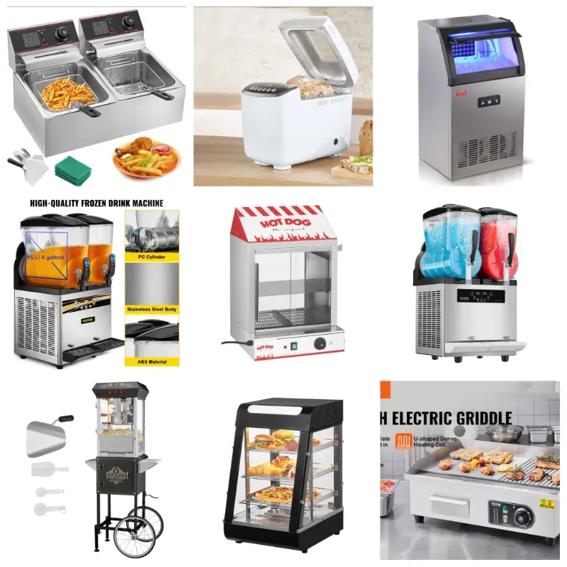 Electrodomésticos, Maquinaria y Utensilios