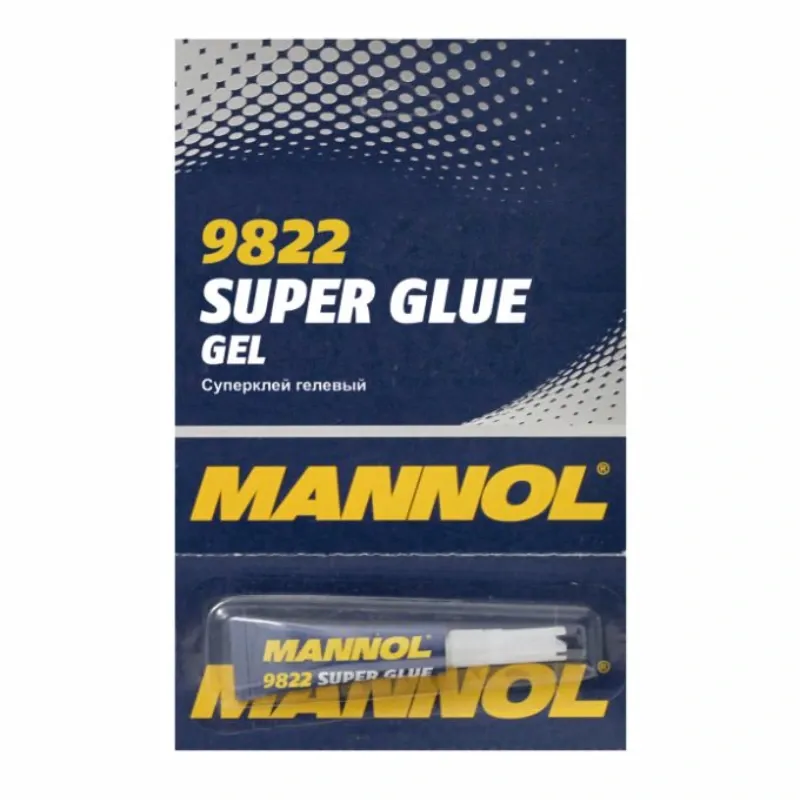 SUPER GLUE GEL MANNOL 3 G  .