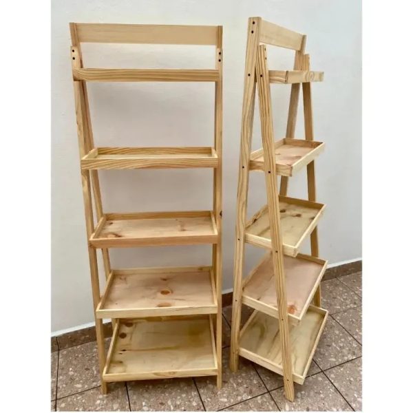 Estanteria en escalera 5 niveles