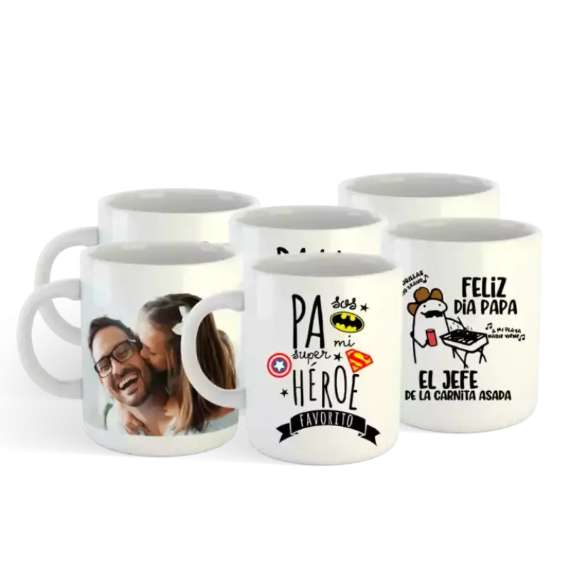 Jarra blanca personalizadas