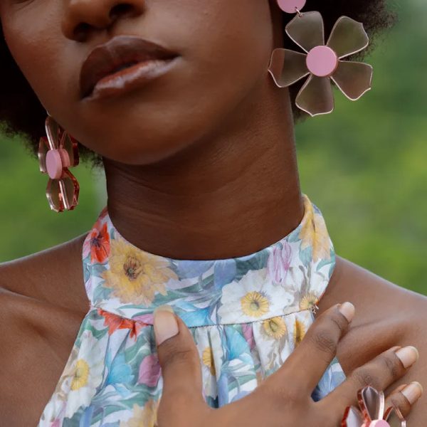 PENDIENTES FLOR DE LA HABANA