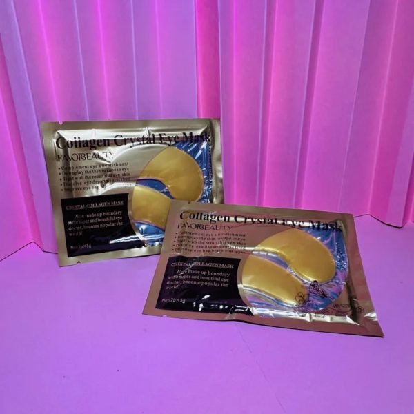 Parches hidratantes para el contorno de ojos con colágeno