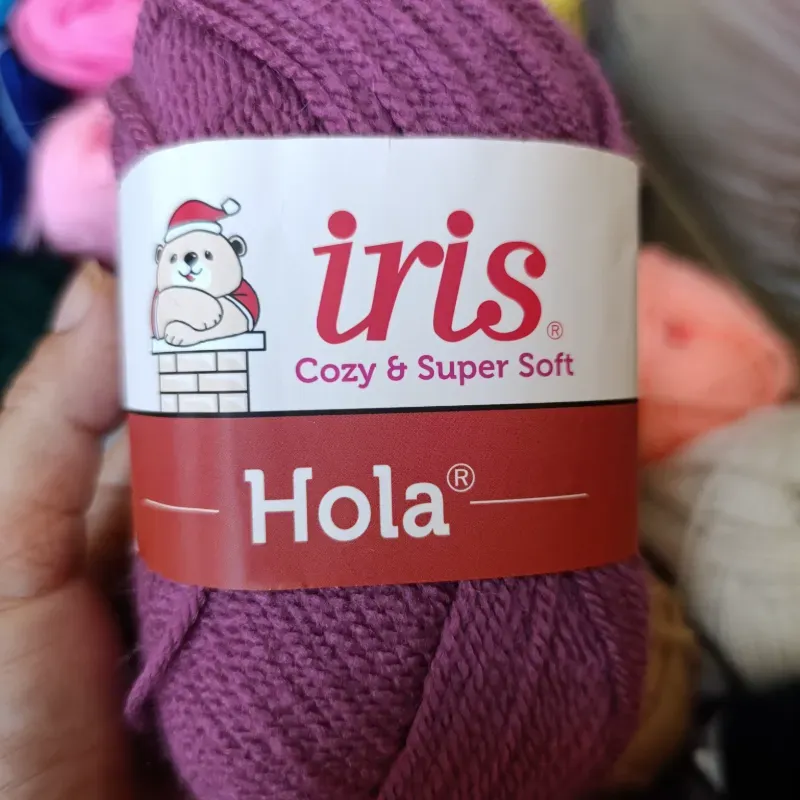 Hilo de estambre Iris color Bugambilia