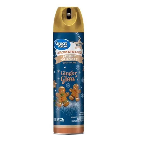 Aromatizante Great Value en aerosol ginger glow