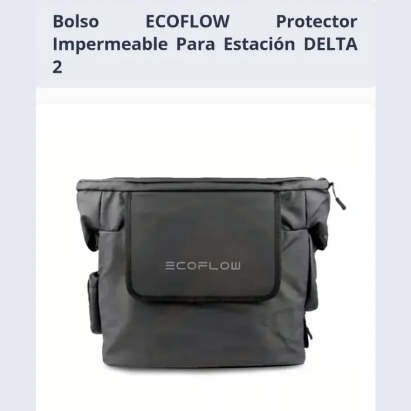 BOLSO PARA ECOFLOW DELTA 2 IMPERMEABLE (HAB)