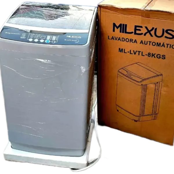 LAVADORA AUTOMÁTICA 8 KG MILEXUS