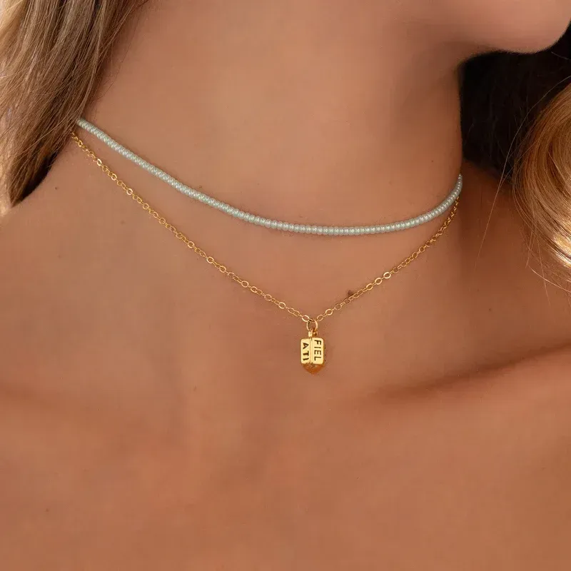 Collar Fiel A Ti + Aretes By Issa Vásquez