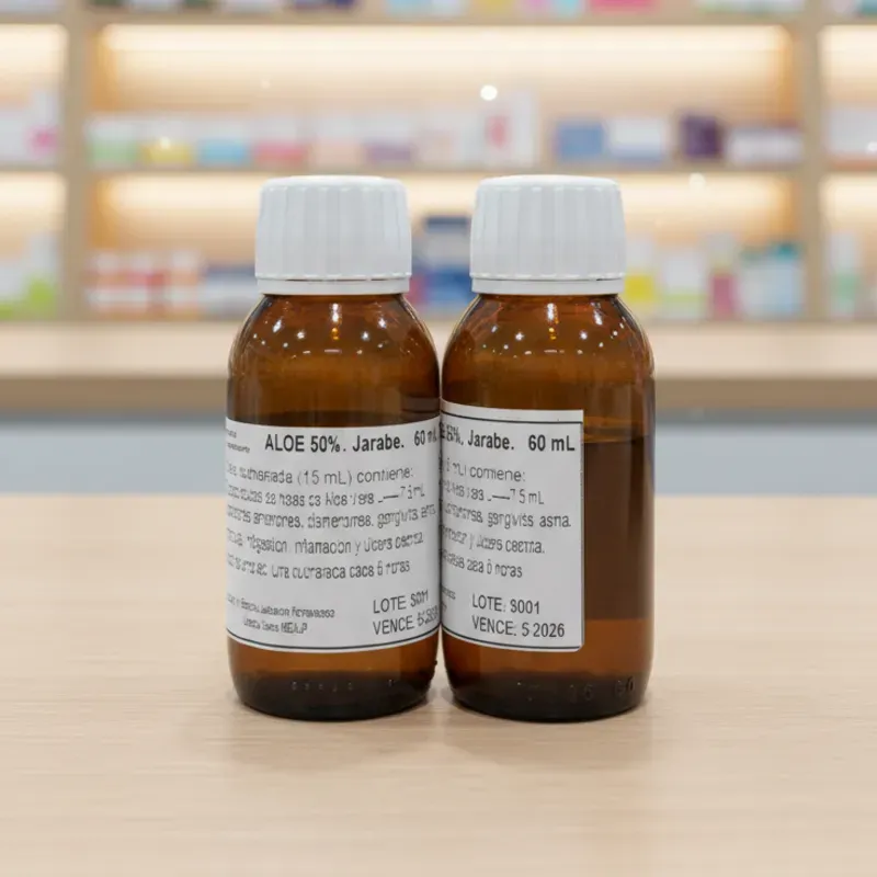 Jarabe de aloe