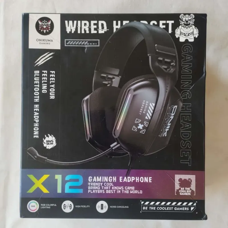 Cascos ONIKUMA GAMING X12