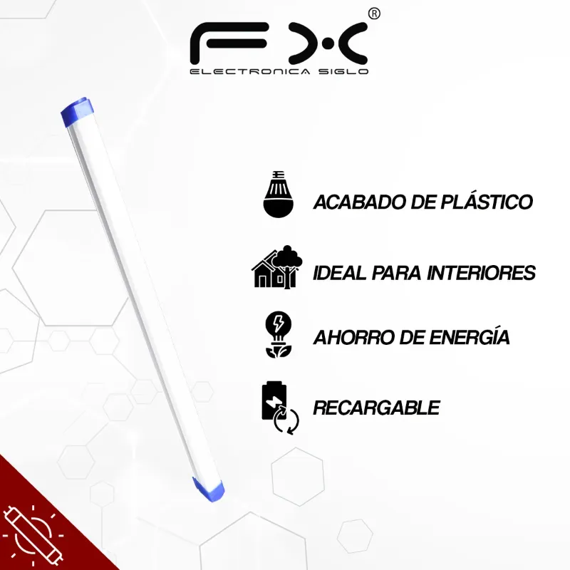 LAMPARA RECARGABLE 52W.