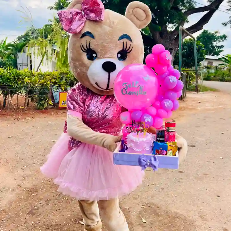 Regalo con la osita Aurora