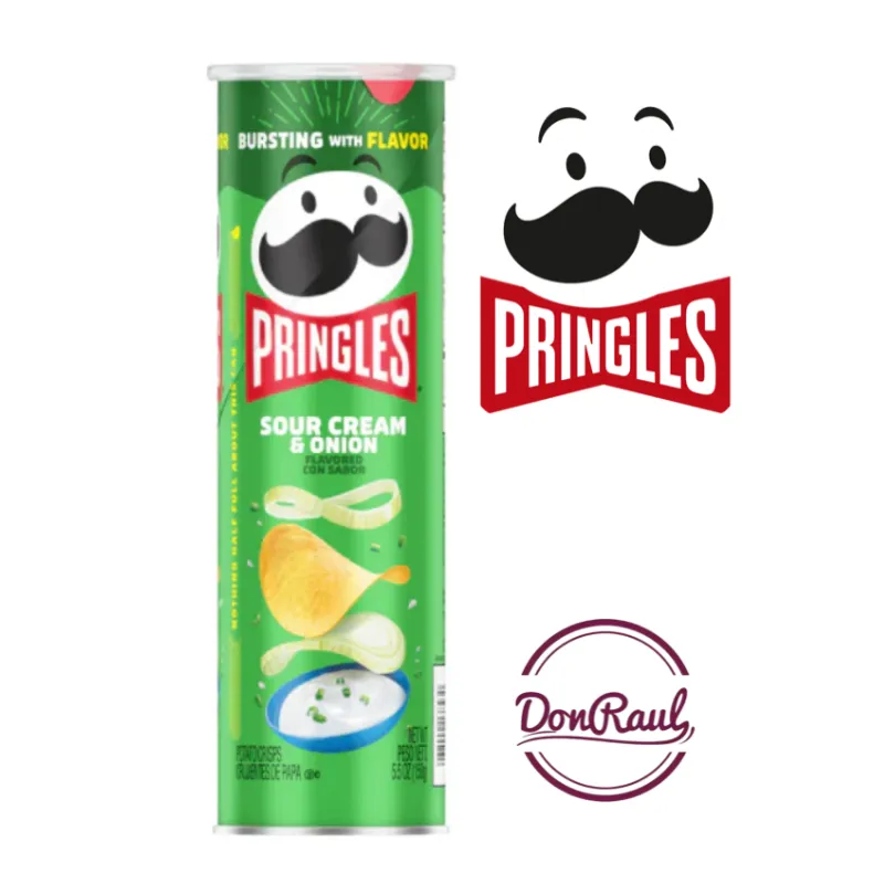 Pringles Sour Cream & Onion 155g