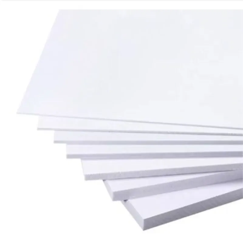 Tablero de espuma rígida de PVC, blanco