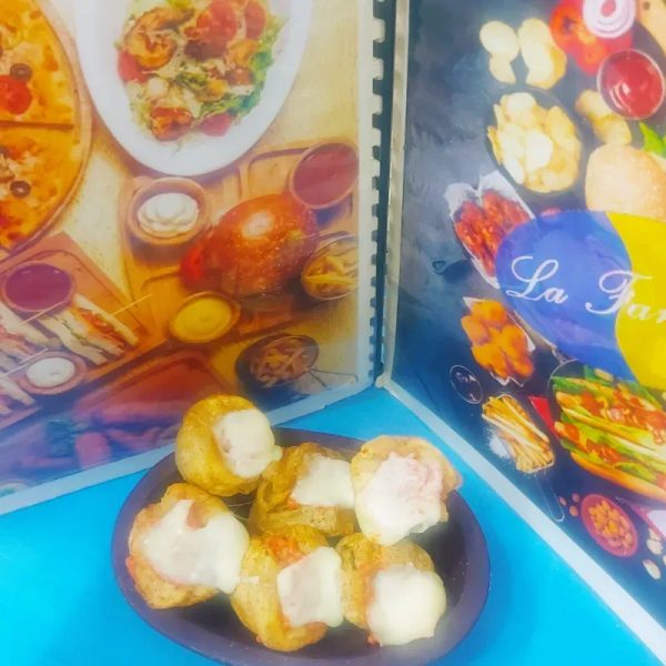 Tostón relleno