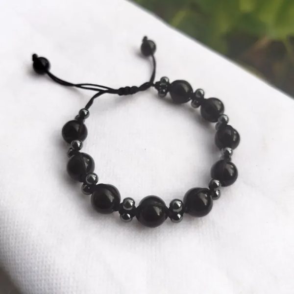 Pulsera Onix y Hematita