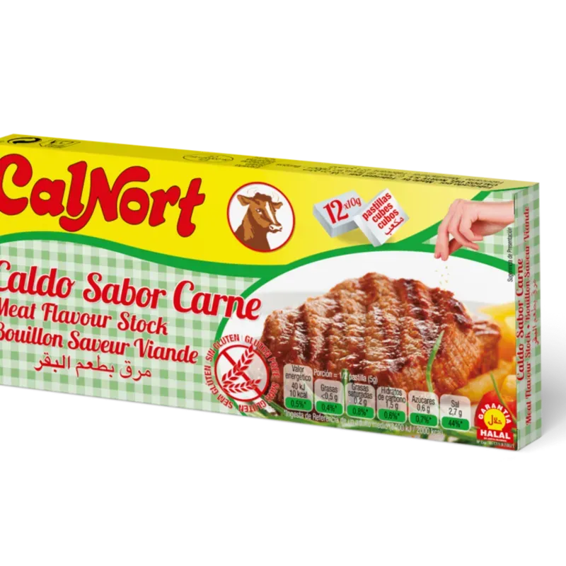 Pastillas de caldo de Res10g 12u