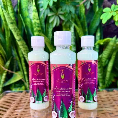 Acondicionador de Aloe Vera, Romero, Jengibre y Aceite de Coco
