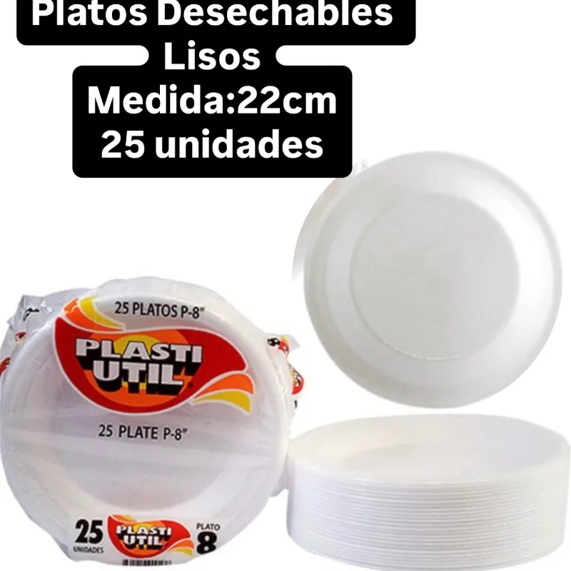 Plato Desechable/Espumado