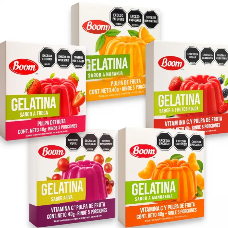 Cajita de gelatina ( 40 g )
