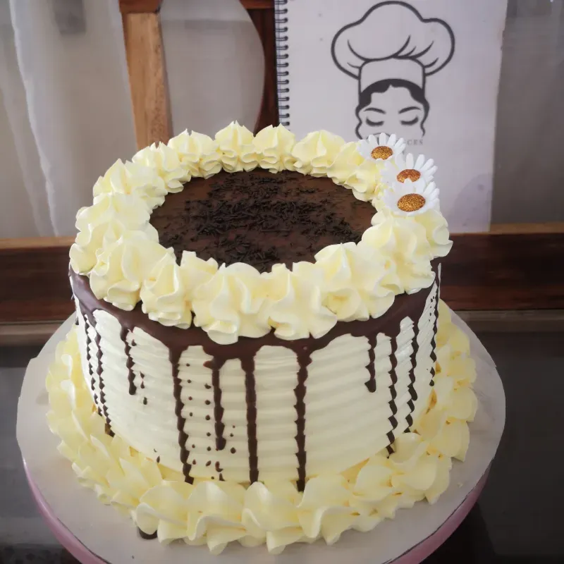 Cake de 20 cm de diámetro.