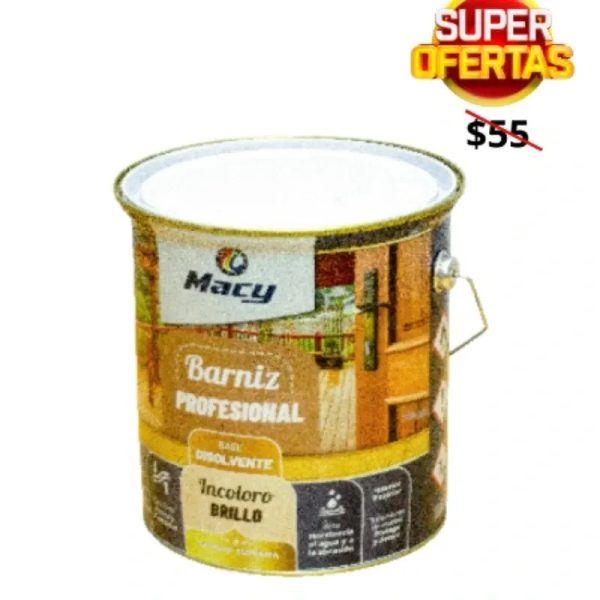 PINTURA BARNIZ BRILLO PROFESIONAL 750 ML