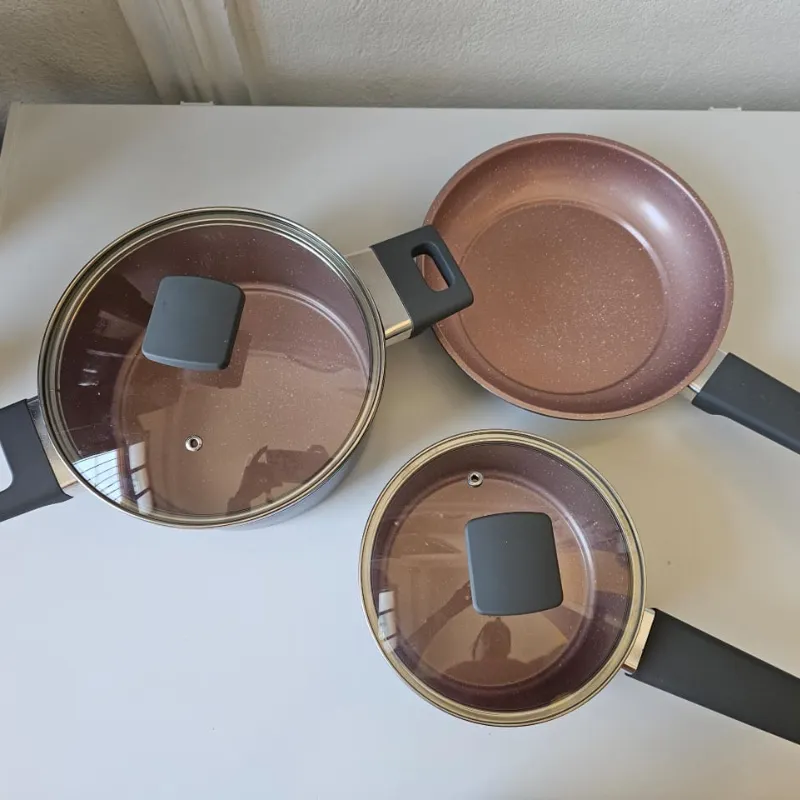 Juego de caldero de inducción