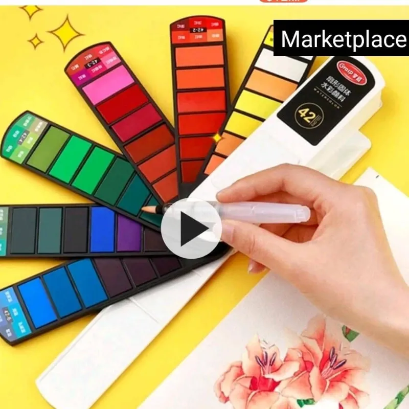 Acuarelas sólida mate