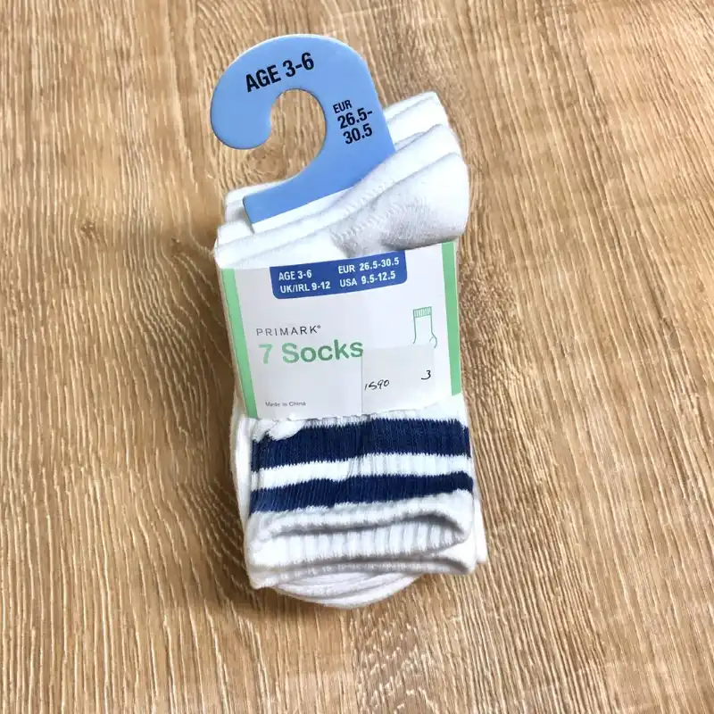 Pack de 7 pares de medias