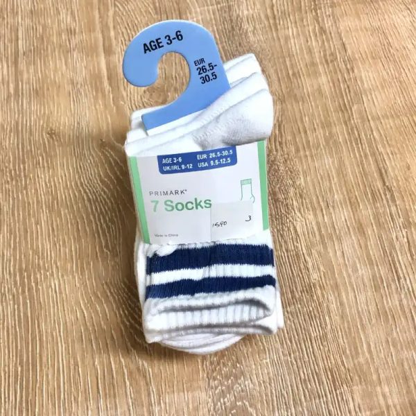 Pack de 7 pares de medias