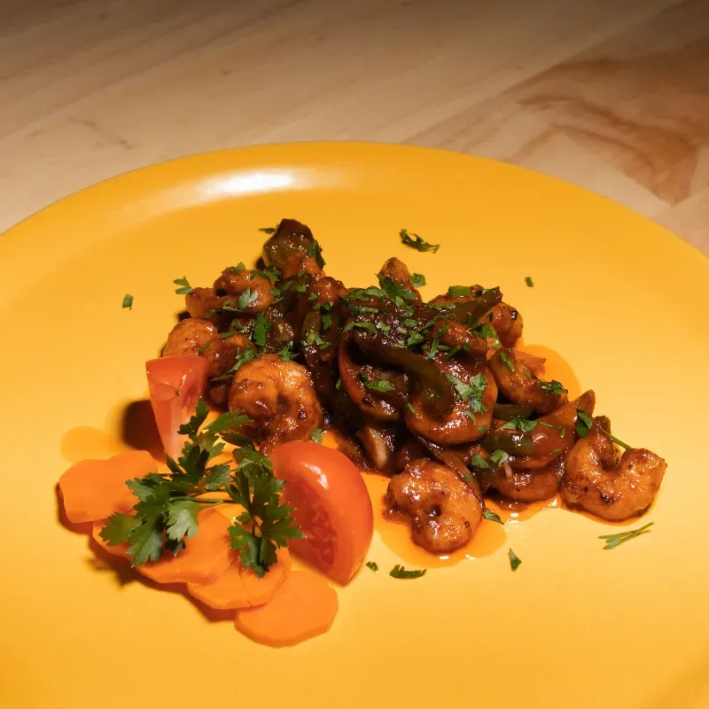 CAMARONES ENCHILADOS