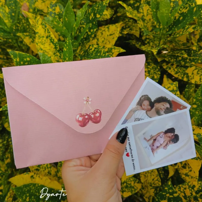 10 Fotos ️ con Sobre 