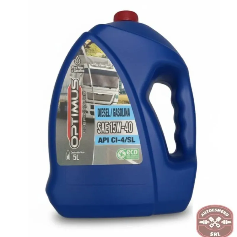 Aceite Diésel/Gasolina SAE 15W40 5 lts