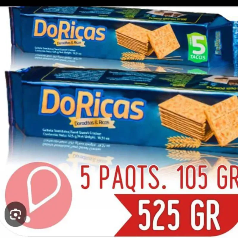 Galletas de soda 1 paquete grande (5 pequeño)