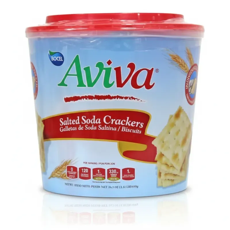 Cubeta de Galletas Aviva Saltina - 23x30g