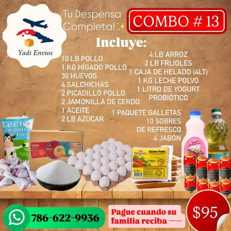 Combo de Alimentos 13