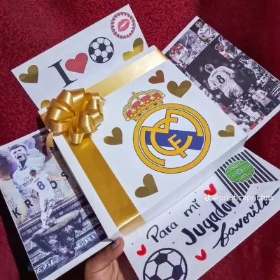 Caja sorpresa fútbol
