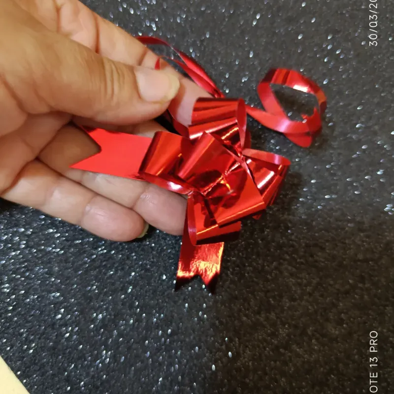 Lazo mágico pequeño color rojo❤️