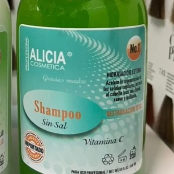 CHAMPÚ ALICIA,SIN SAL