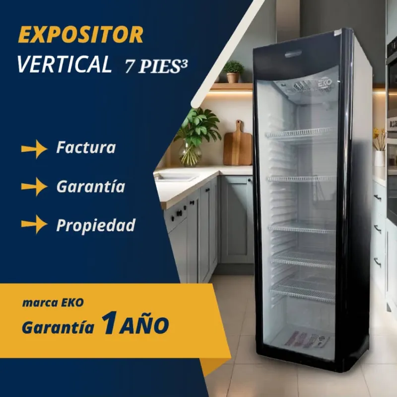  *Expositor Vertical de 7 Pies Marca EKO*