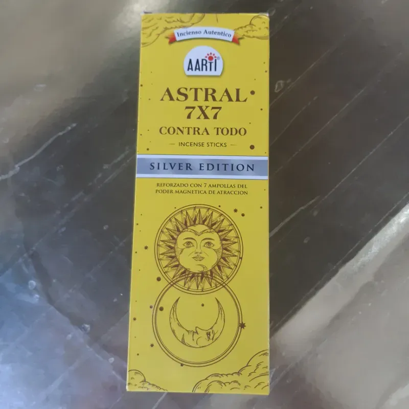 INCIENSO ASTRAL 7 X 7 20 UNIDADES