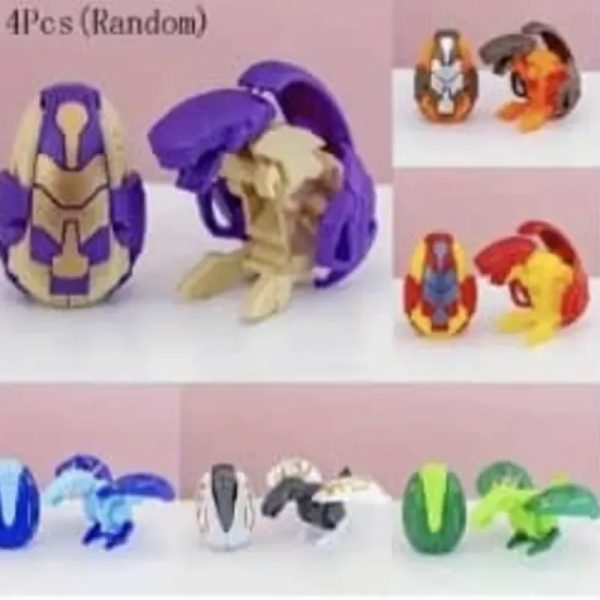 JUGUETE TRANSFORMER DE HUEVOS
