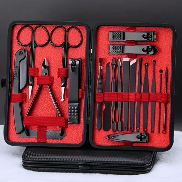 Kit de cuidado de uñas de acero inoxidable