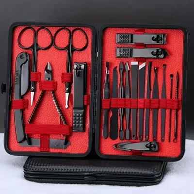 Kit de cuidado de uñas de acero inoxidable