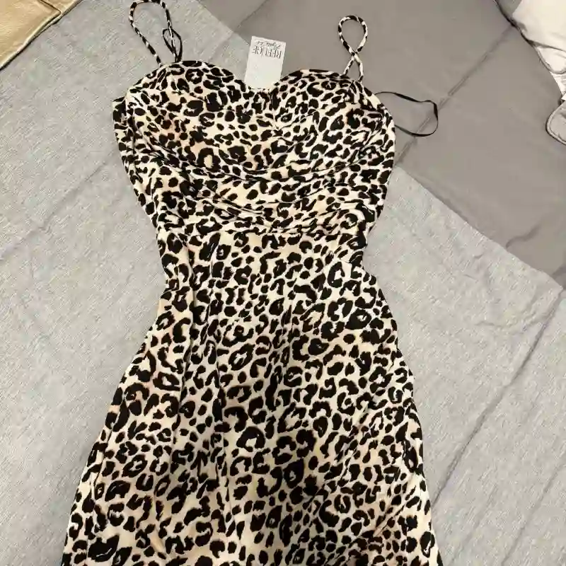 Vestido animal print
