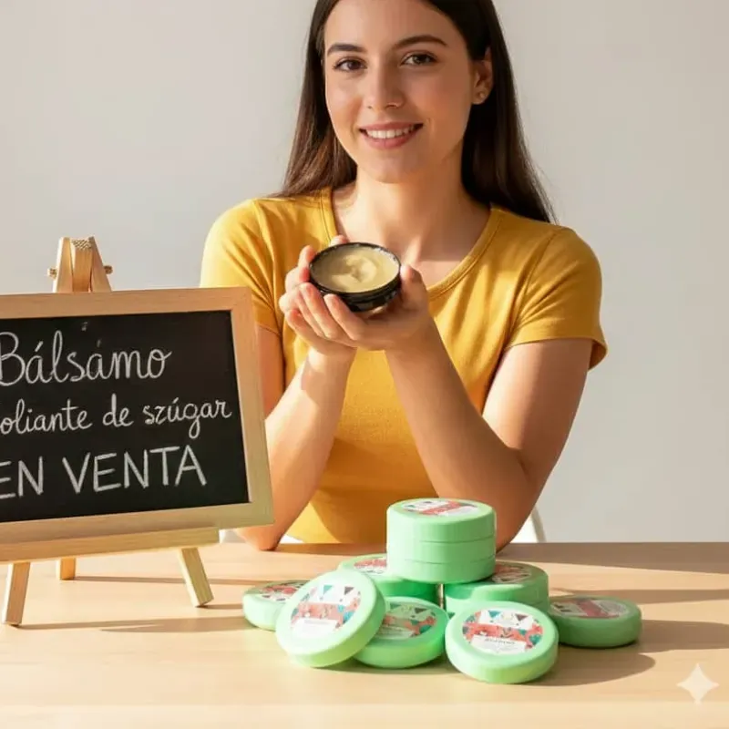 Bálsamo Exfoliante con Azúcar
