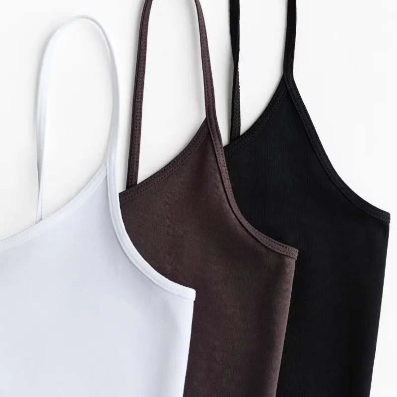 Top de algodon con tirantes H&M